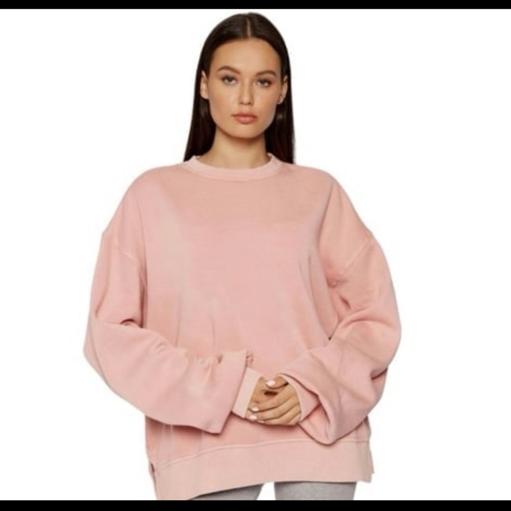 Brand New Reebok Cozy Pink Sweatshirt